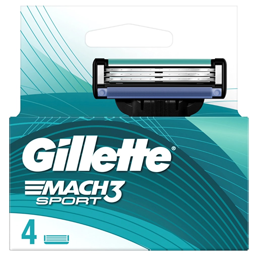 Gillette Mach3 Start Yedek Tıraş Bıçağı 4'lü