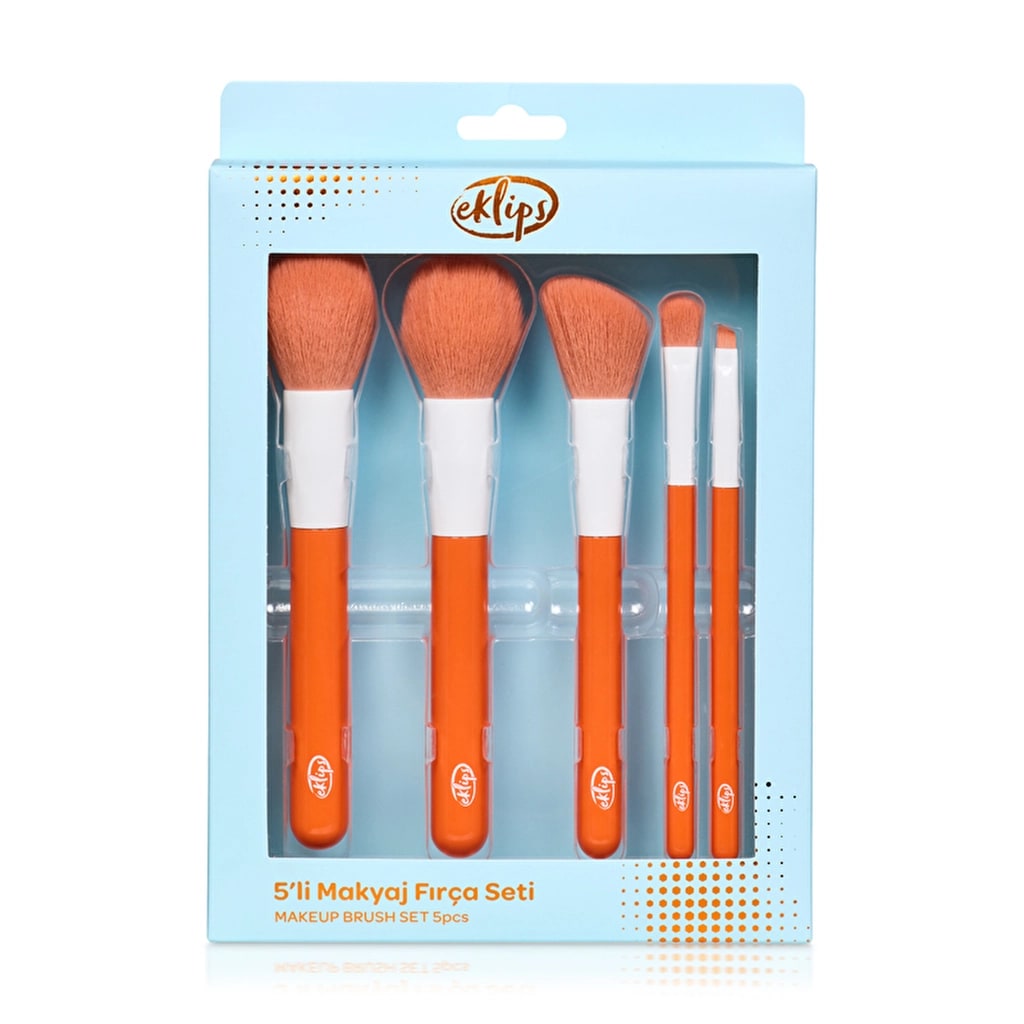 Eklips 5'li Makyaj Fırça Seti Summer Collection
