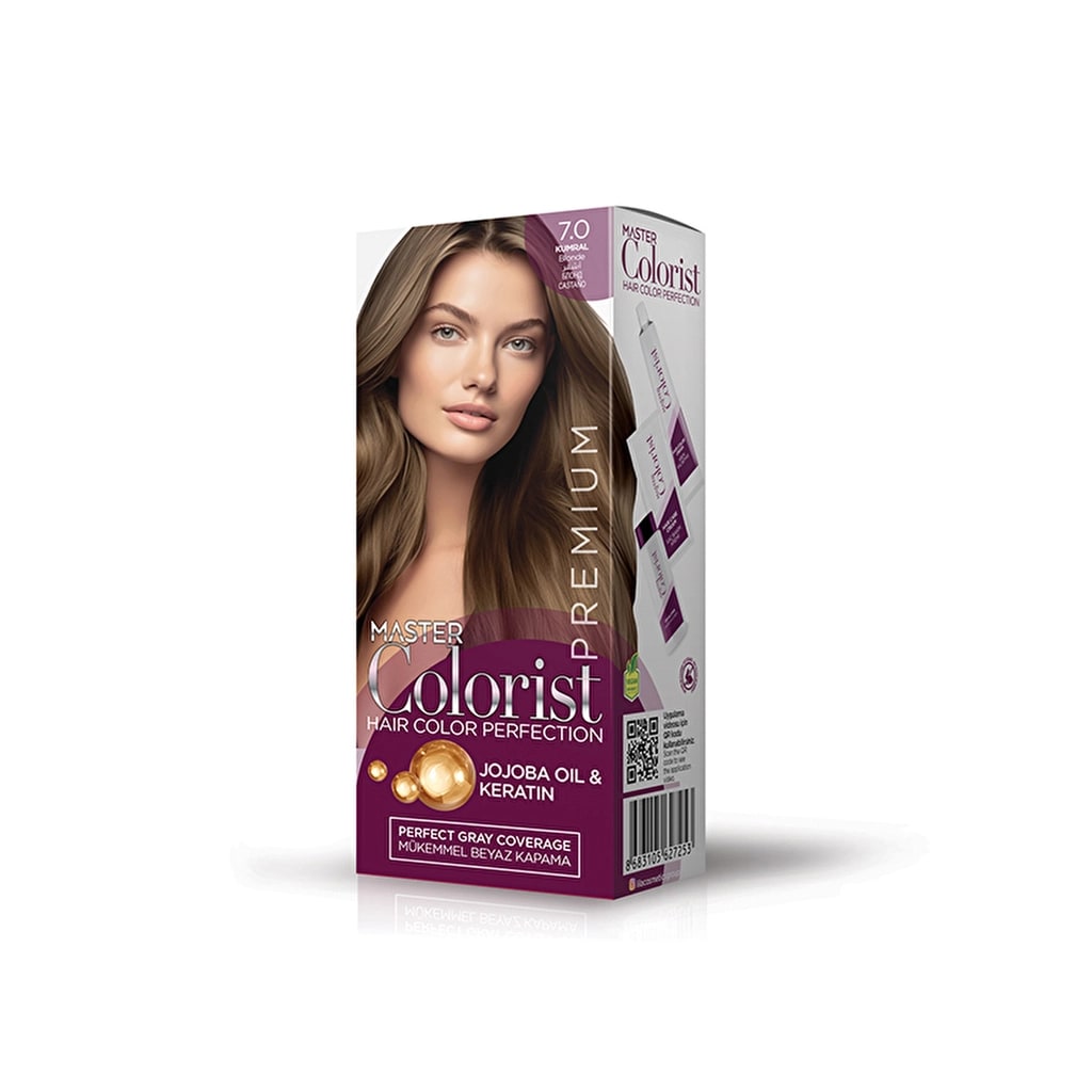 Master Colorist Premium Krem Saç Boyası 7.0 Kumral