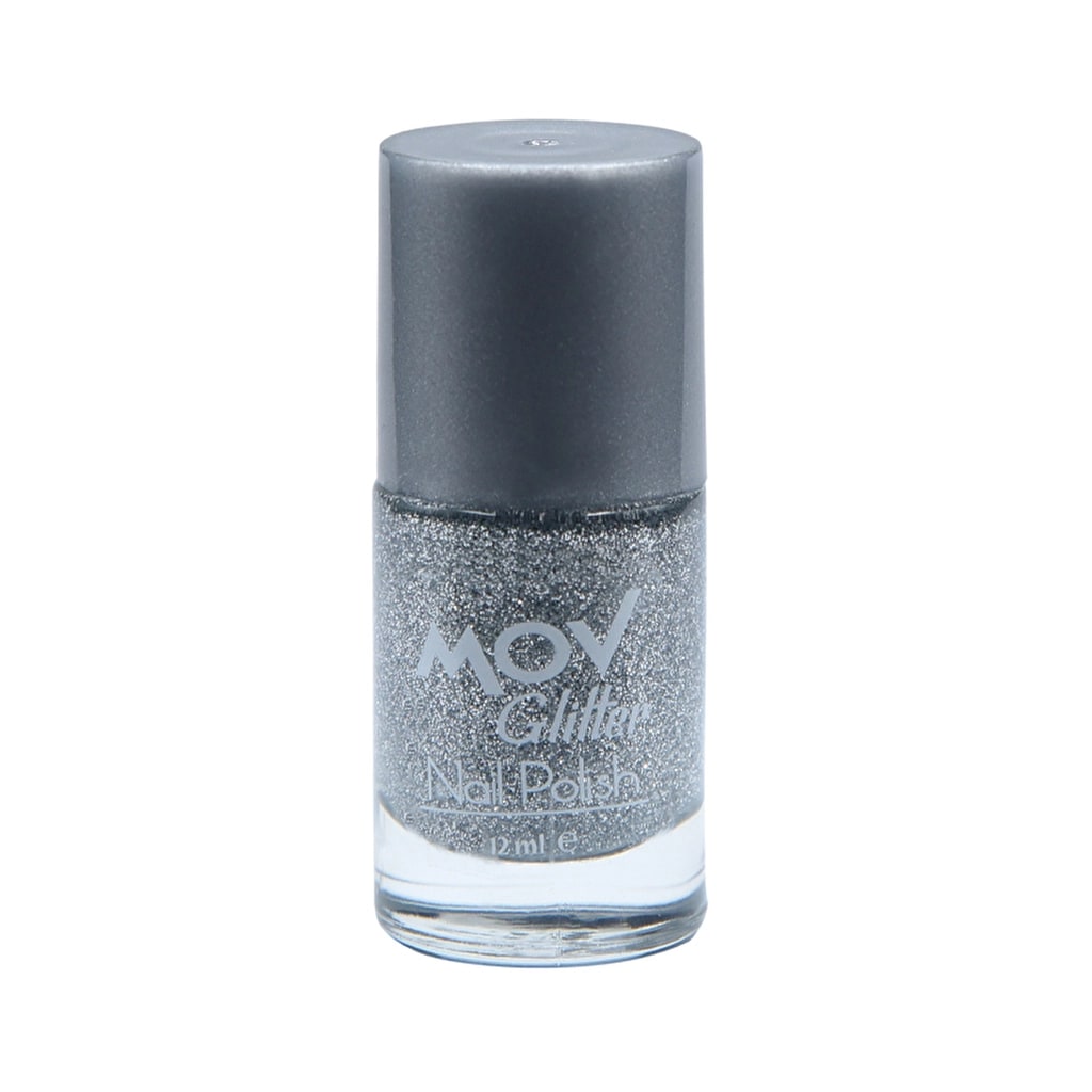 Mov Glitter Oje No:02