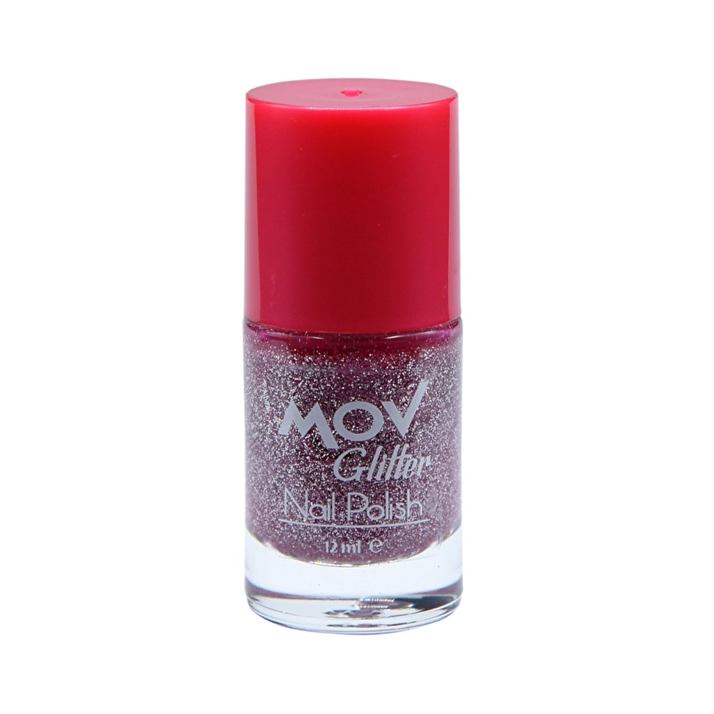 Mov Glitter Oje No:11
