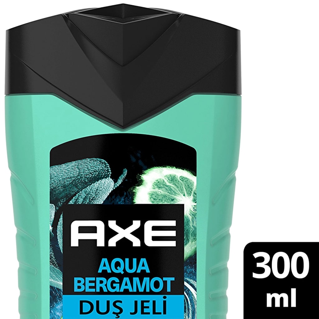 Axe Premium Collection Duş Jeli Aqua Bergamot 3 in 1 Vücut Saç Yüz