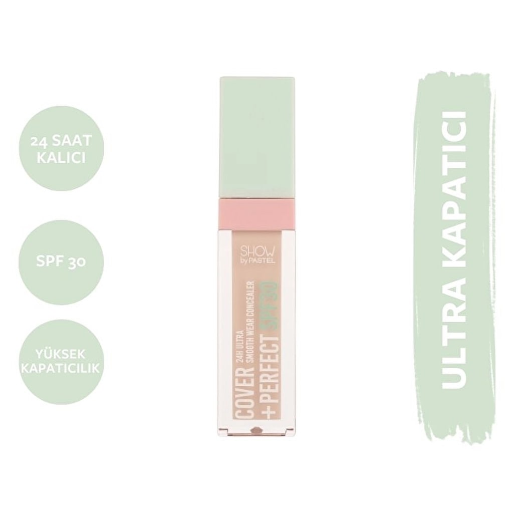 Show by Pastel Cover+Perfect Concealer SPF30 Ultra Kapatıcı 301 Fair