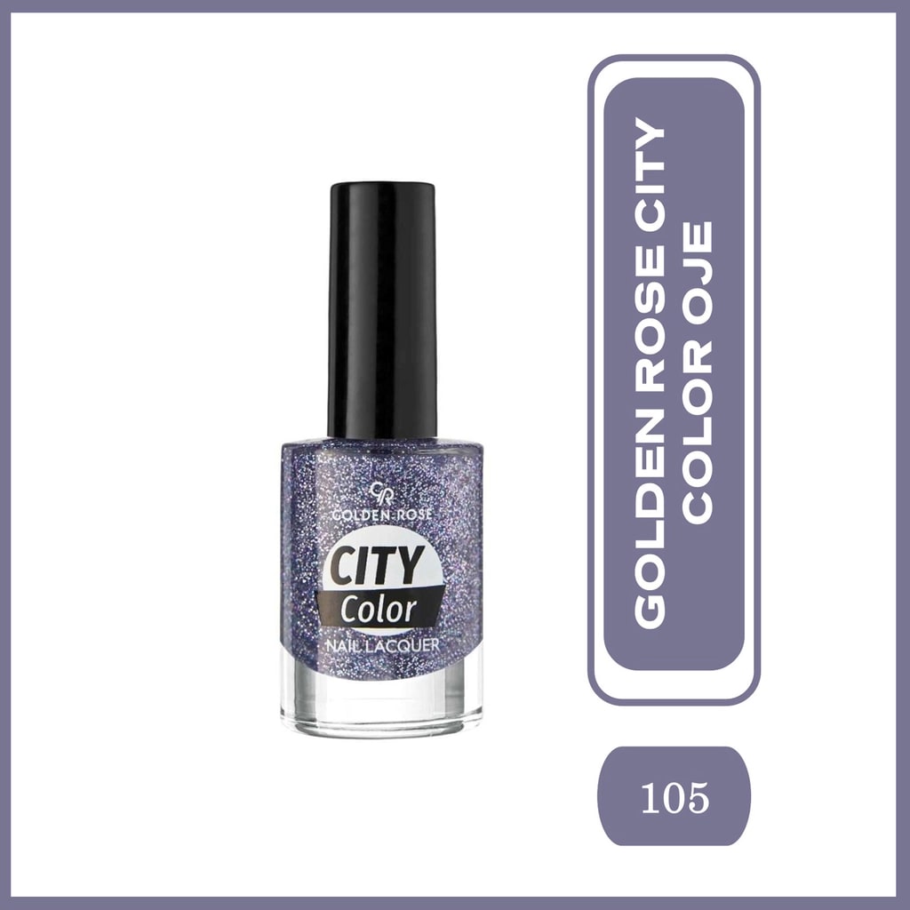 Golden Rose City Color Nail Lacquer Oje 105