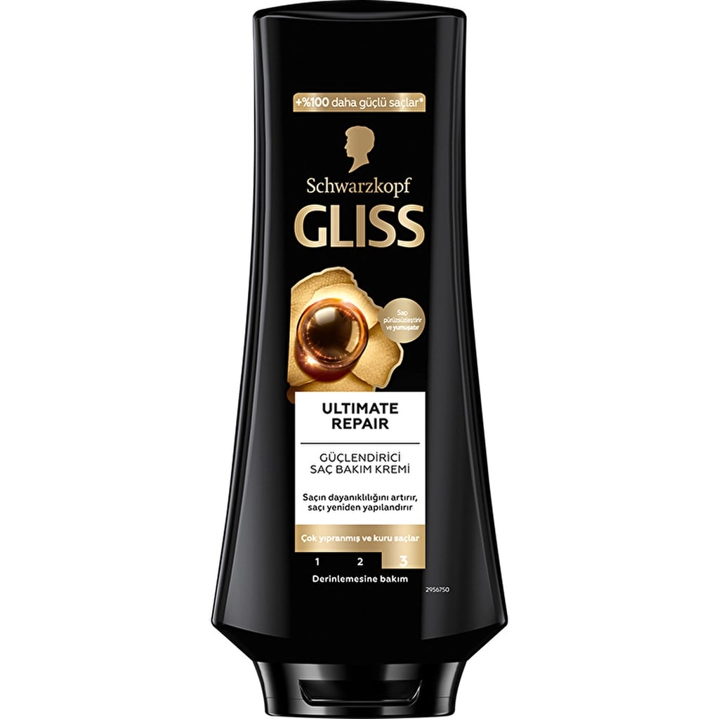 Schwarzkopf Gliss Gliss Ultimate Repair Güçlendirici Saç Bakım Kremi