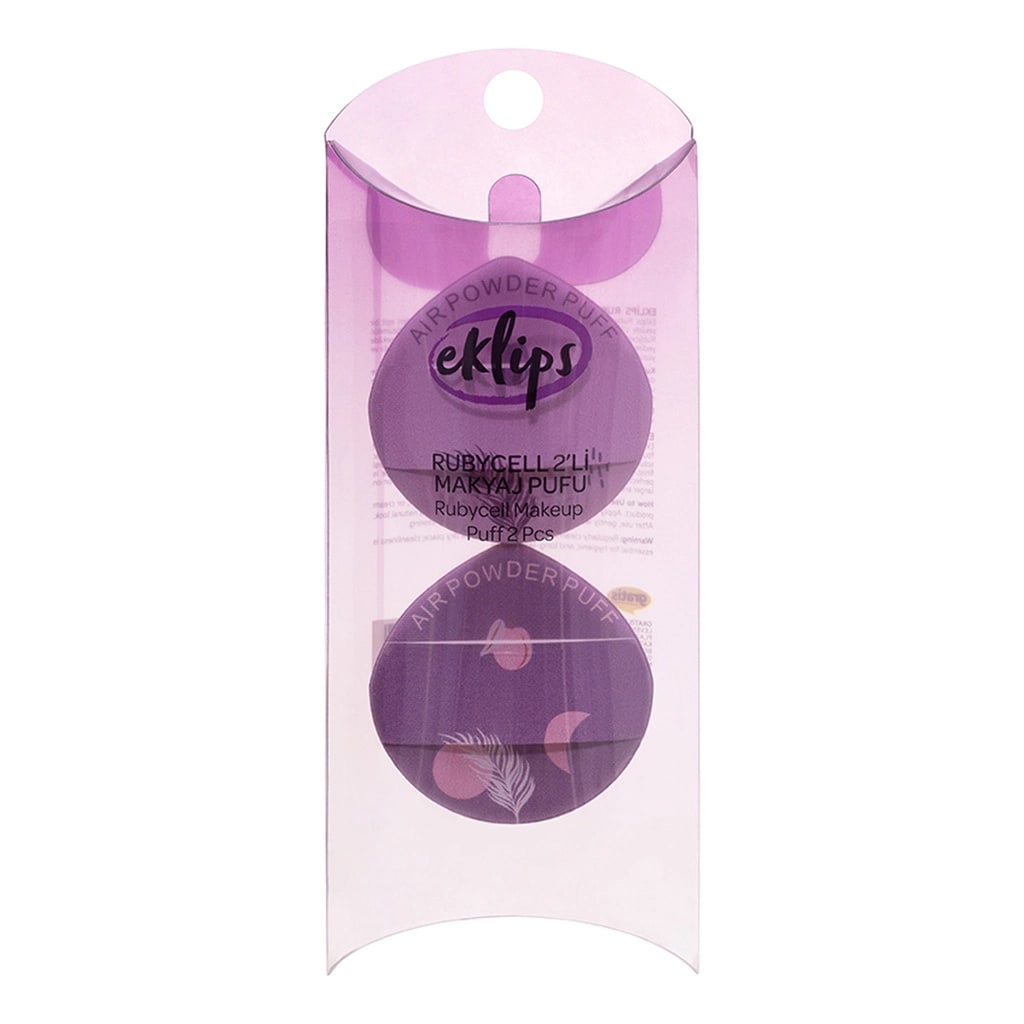 Eklips Makyaj Pufu 2'li Küçük Rubycell