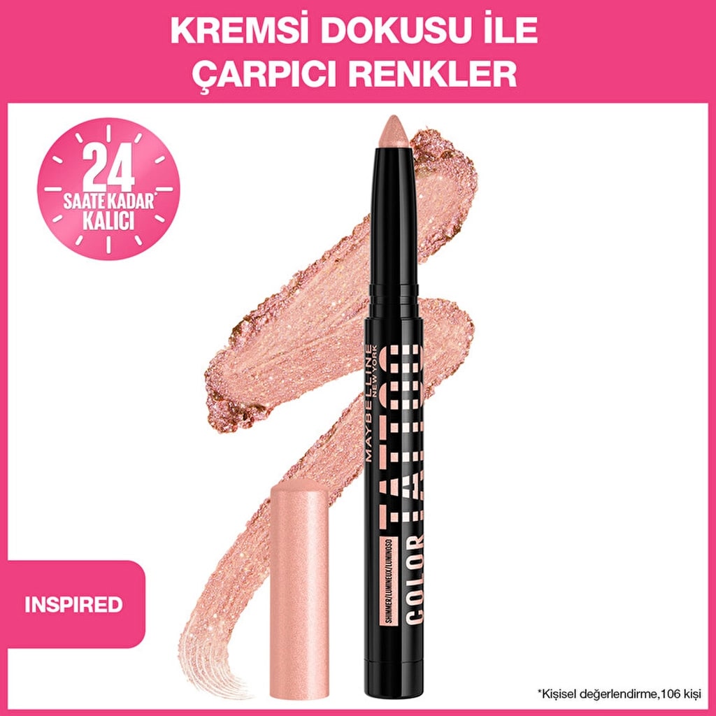 Maybelline New York Color Tattoo Jel Göz Farı Inspired