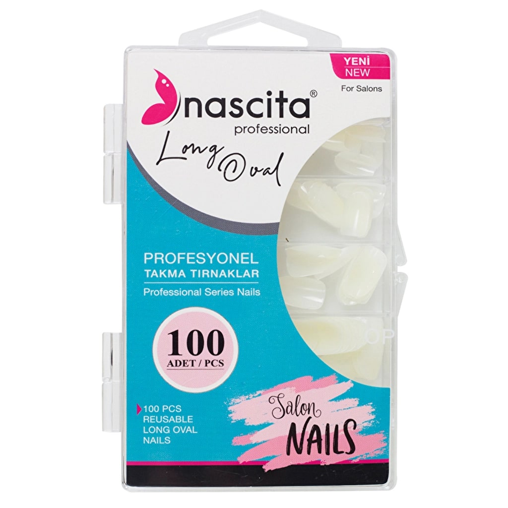 Nascita Takma Tırnak Long Oval 100lü
