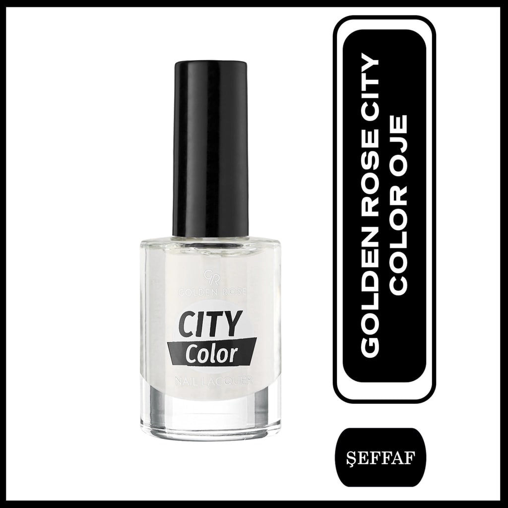 Golden Rose City Color Nail Lacquer Oje Clear