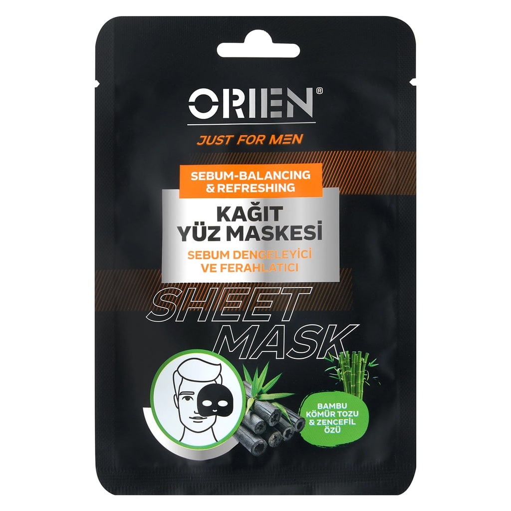 Orien Dengeleyici Ferahlatıcı Kağıt Yüz Maskesi
