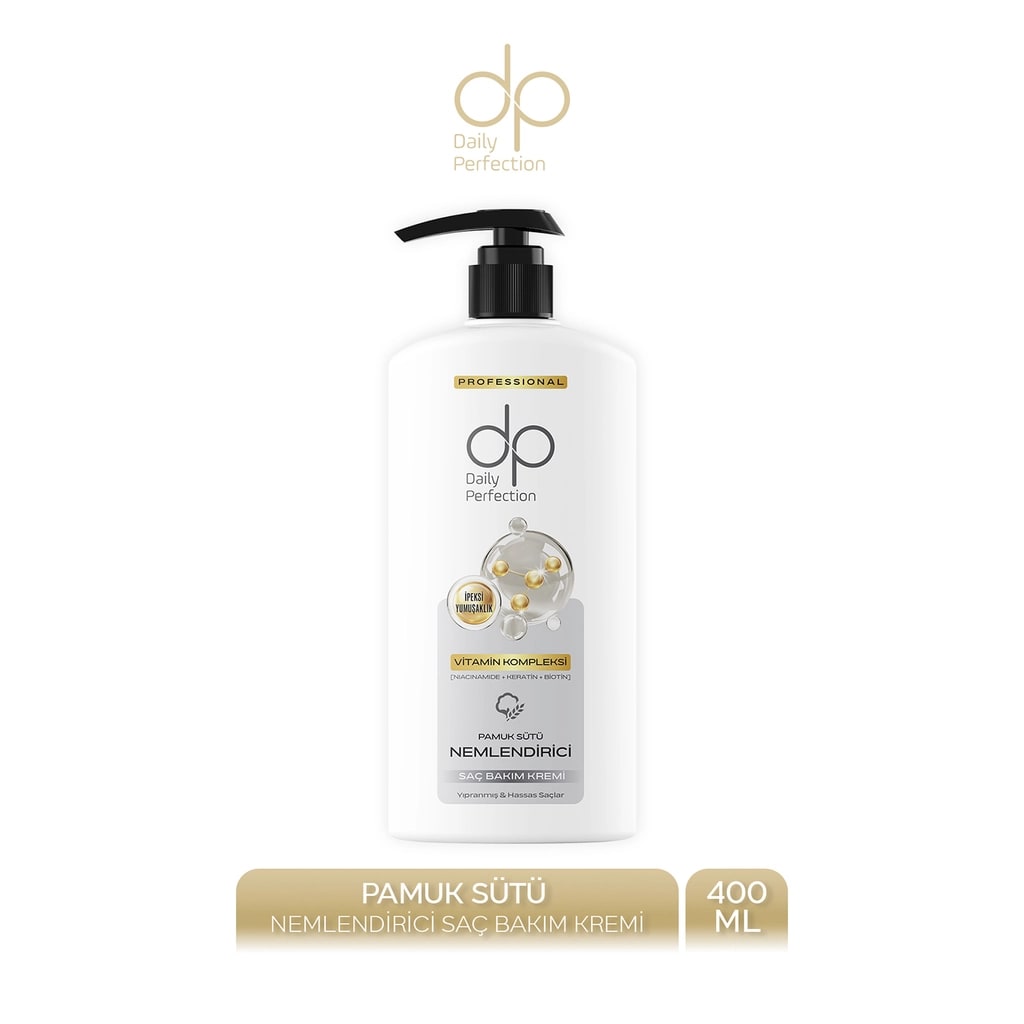 Dp Saç Kremi 400 ml Pamuk Sütü & Hindistan Cevizi