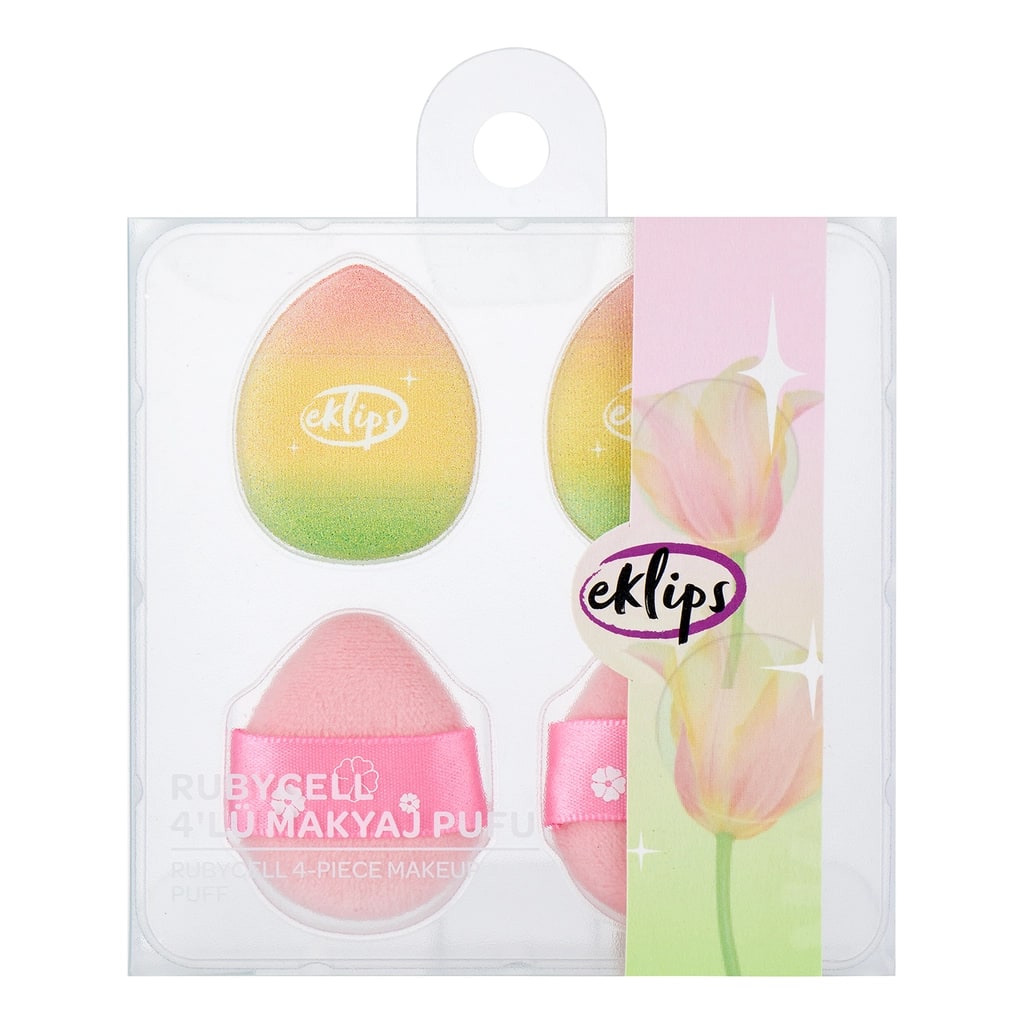 Eklips Rubycell Makyaj Pufu 4’lü