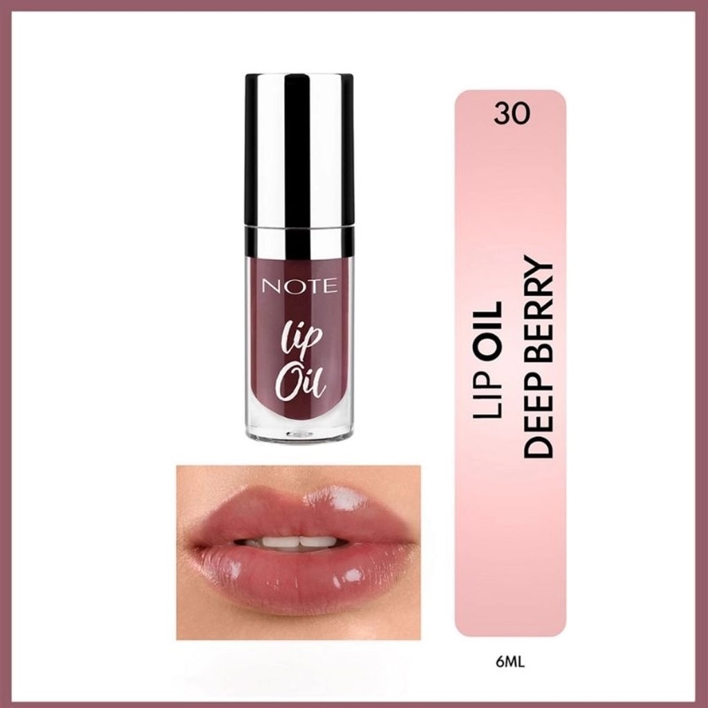 Note Cosmetique Note Lip Oil 30 Deep Berry