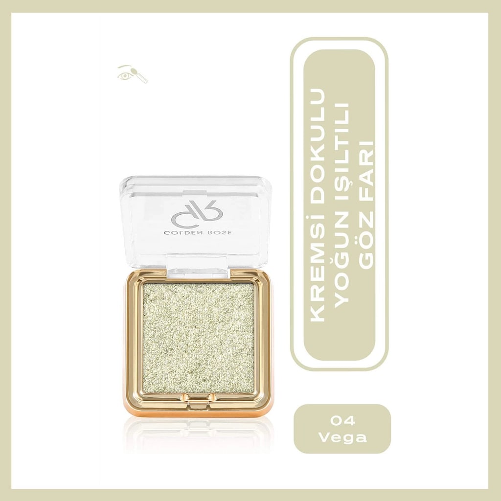 Golden Rose Glitter Glow Eyeshadow Göz Farı No: 04 Vega