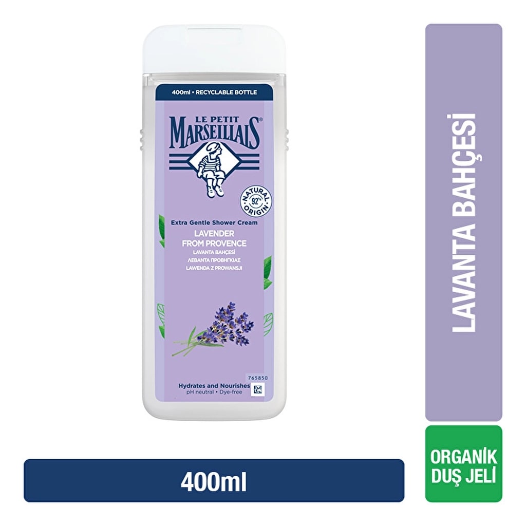 Le Petit Marseillais Duş Jeli Lavanta Bahçesi