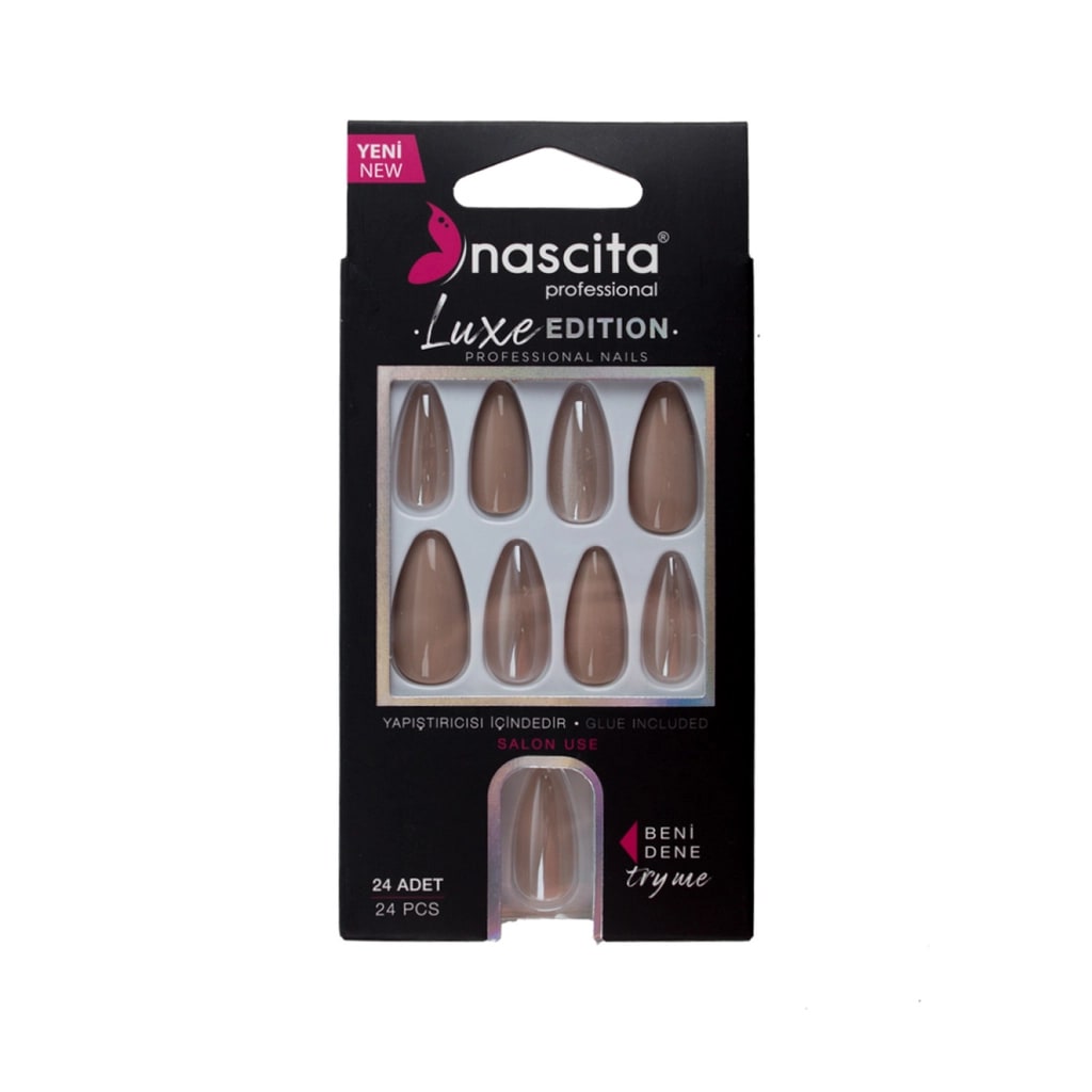Nascita Luxe Edition Badem Rosewood Takma Tırnak S277 24lü