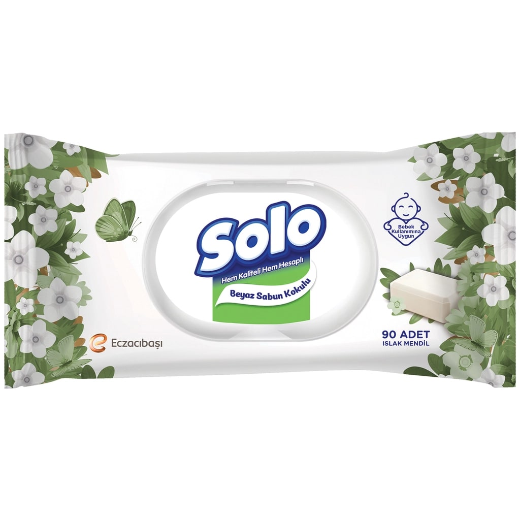 Solo Sabun Kokulu Islak Mendil