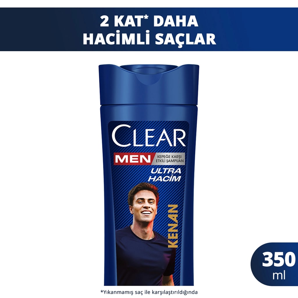Clear Men Legends Kenan Yıldız Ultra Hacim Şampuan