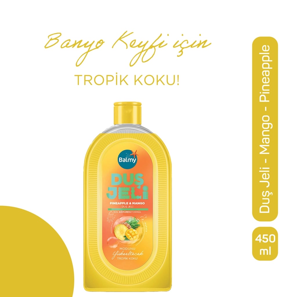 Balmy Duş Jeli Mango Ananas 450 ml