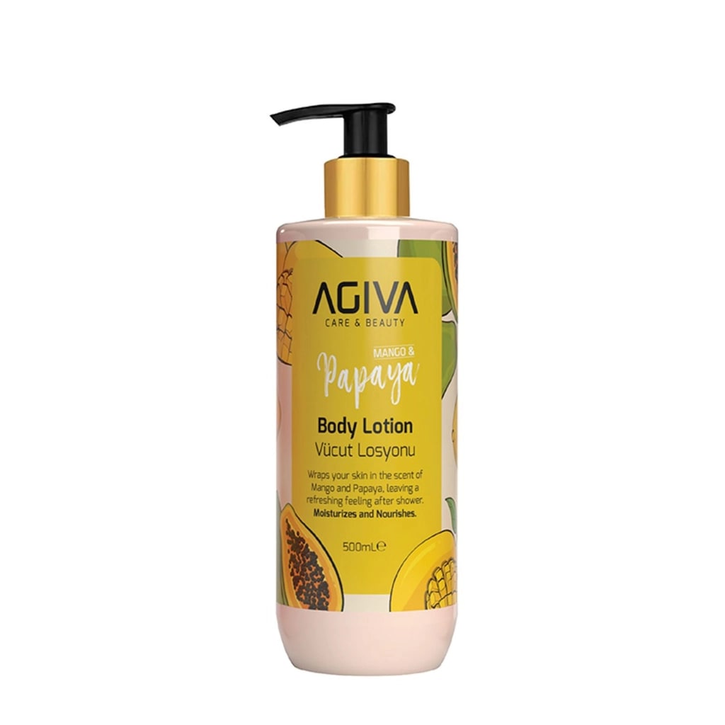 Agiva Care & Beauty Vücut Losyonu Mango Papaya 500 ml