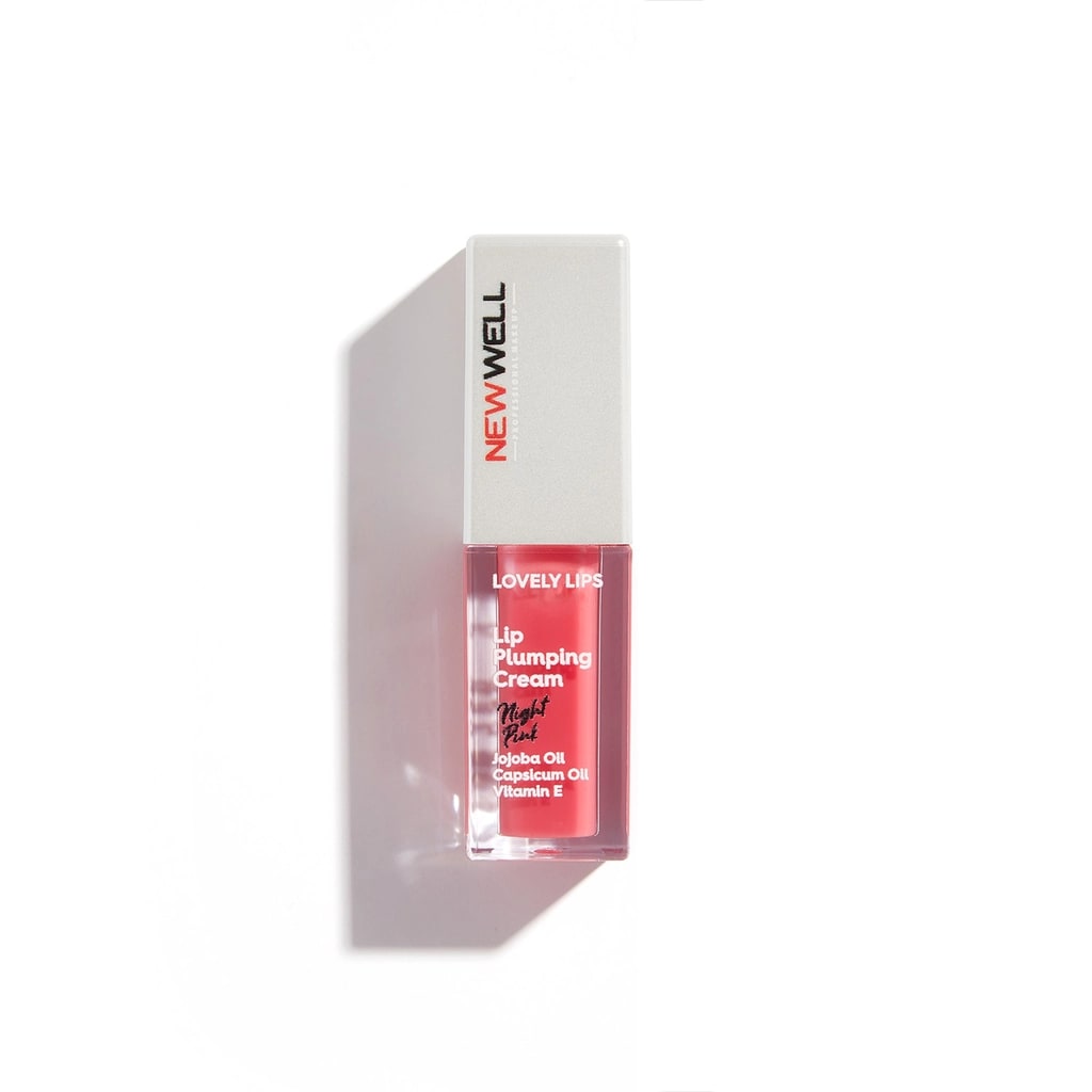 New Well Lip Plumping Cream Night Pink Dudak Dolgunlaştırıcı Krem . | New Well Makeup