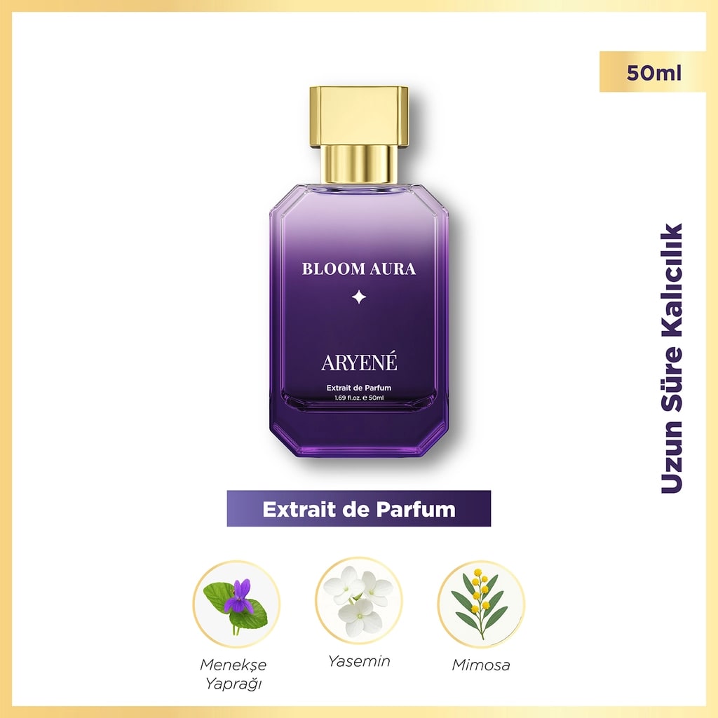 Aryene Bloom Aura Debut Extrait de Parfum Kadın Parfüm 50 ml