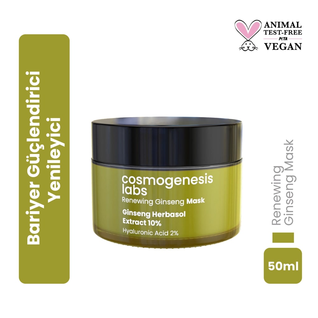 Cosmogenesis Labs Yenileyici ve Bariyer Güçlendirici Ginseng Krem Yüz Maskesi 50 ml