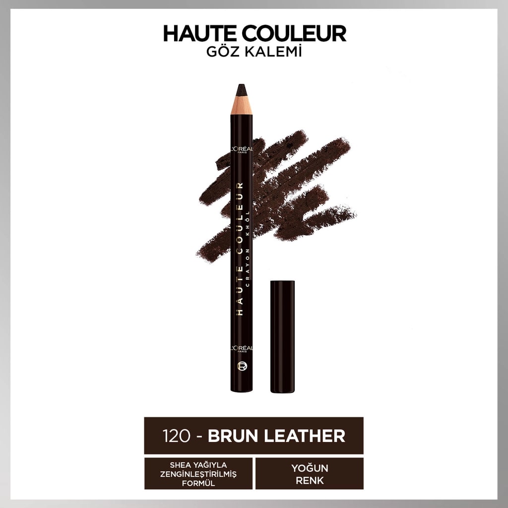 L'Oréal Paris Loreal Paris Haute Couleur Göz Kalemi 120 Brun Leather