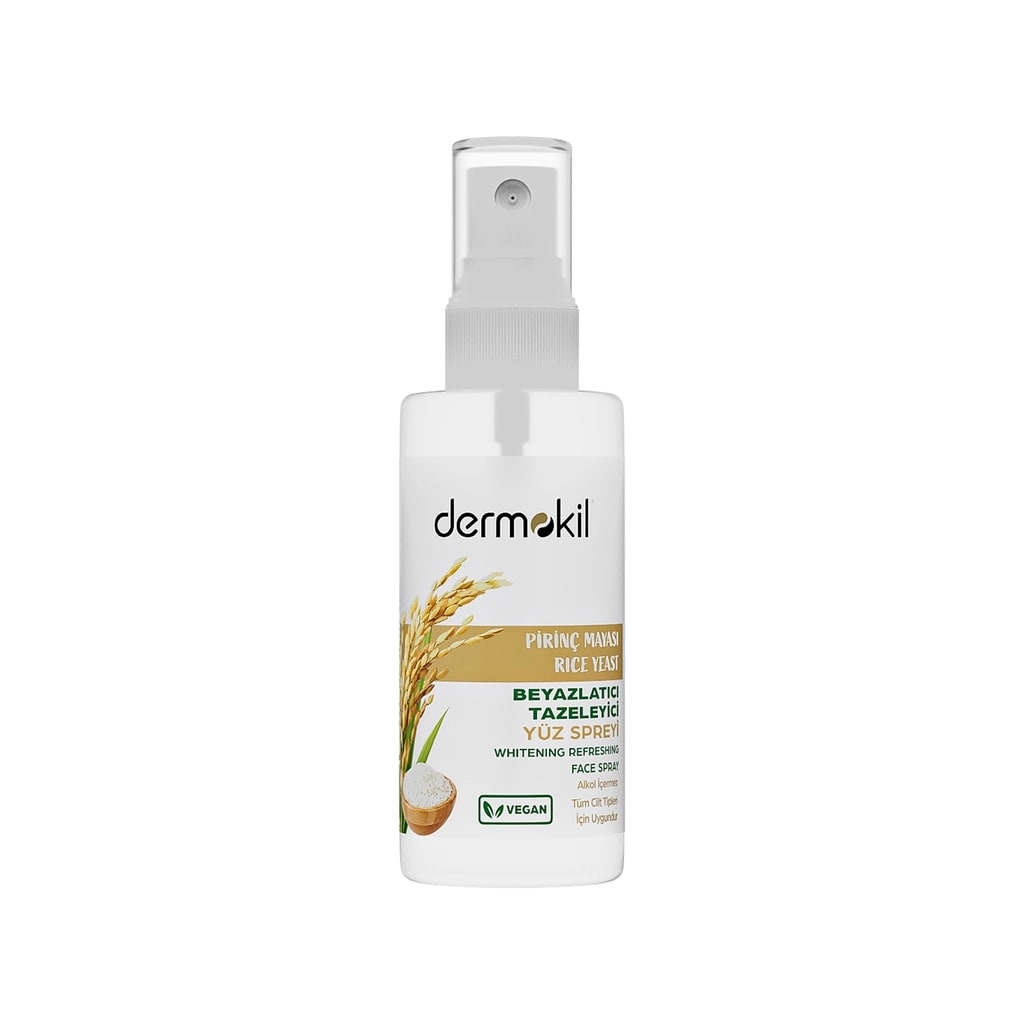 Dermokil Pirinç Mayası Beyazlatıcı Yüz Sprey Tonik 50 ml