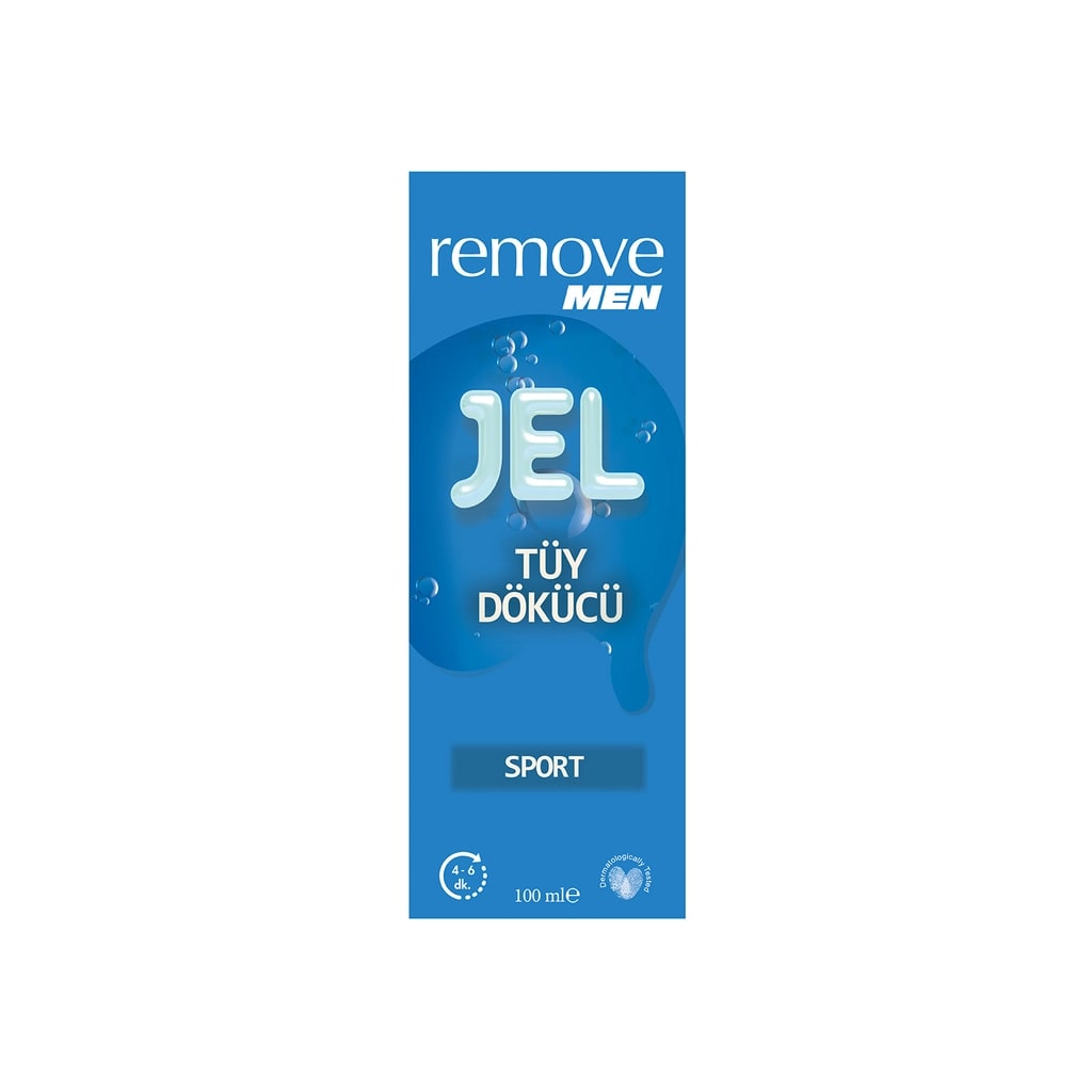 Remove Men Tüy Dökücü Jel Sport 100 ml