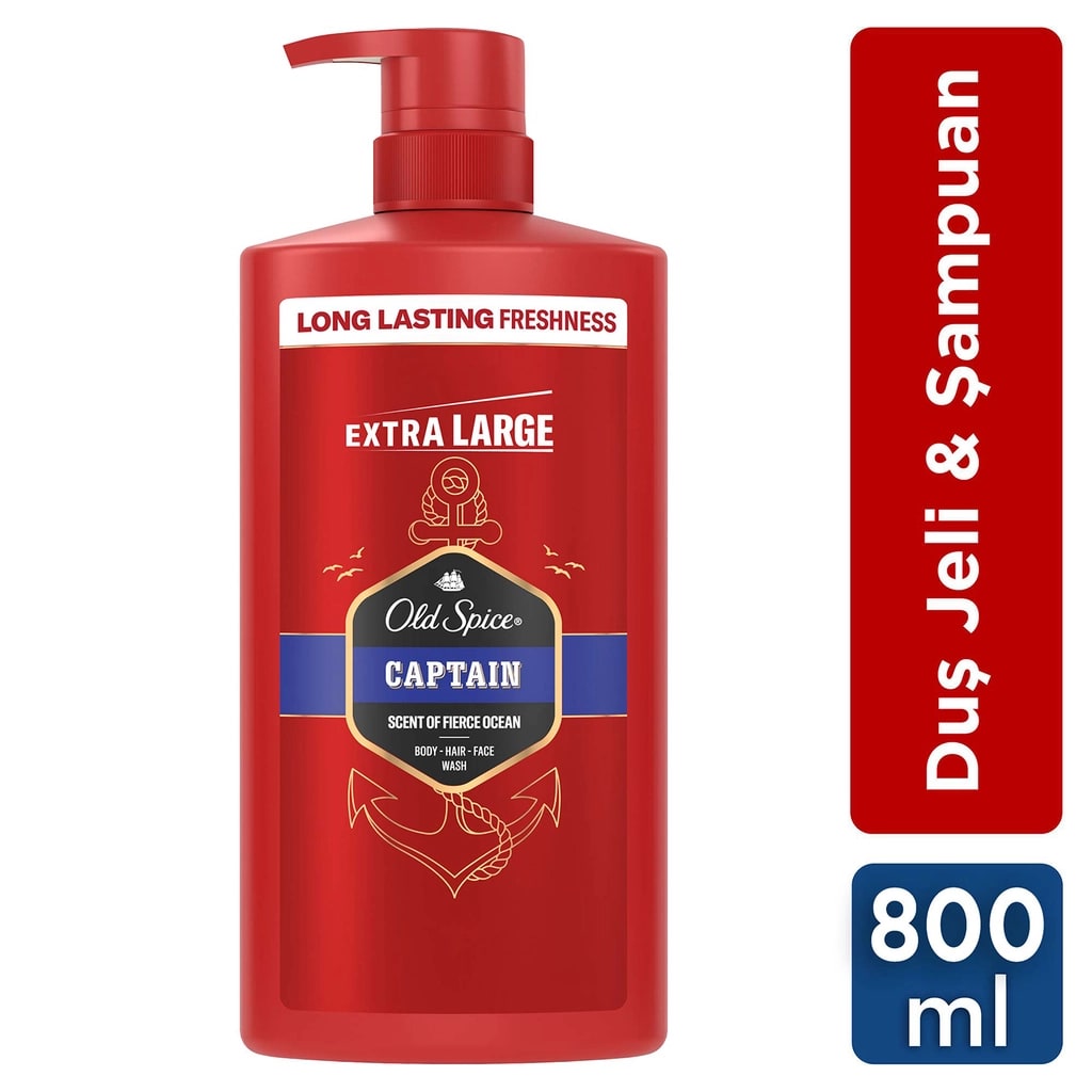 Old Spice Captain 3’ü 1 Arada Duş Jeli