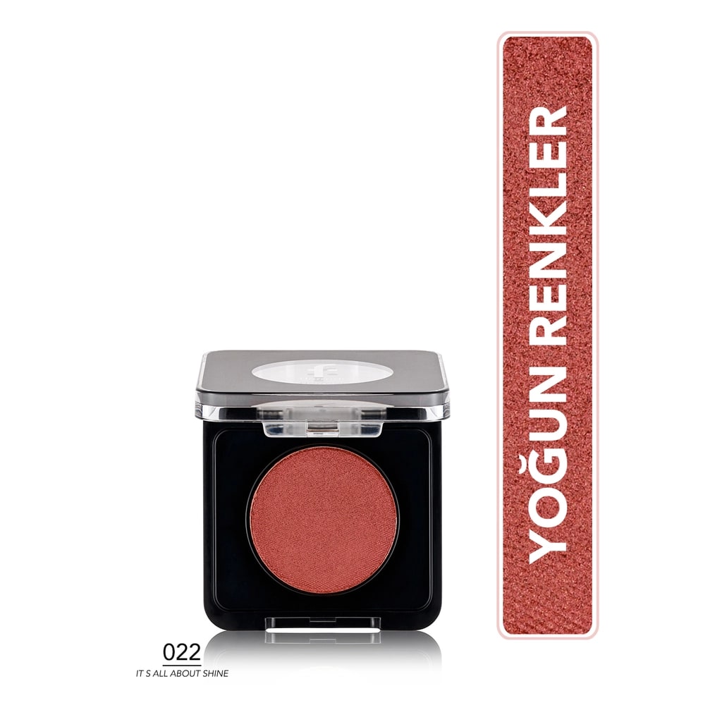 Flormar Mono Yüksek Pigmentli Tekli Sedefli Göz Farı 022 It's All About Shine