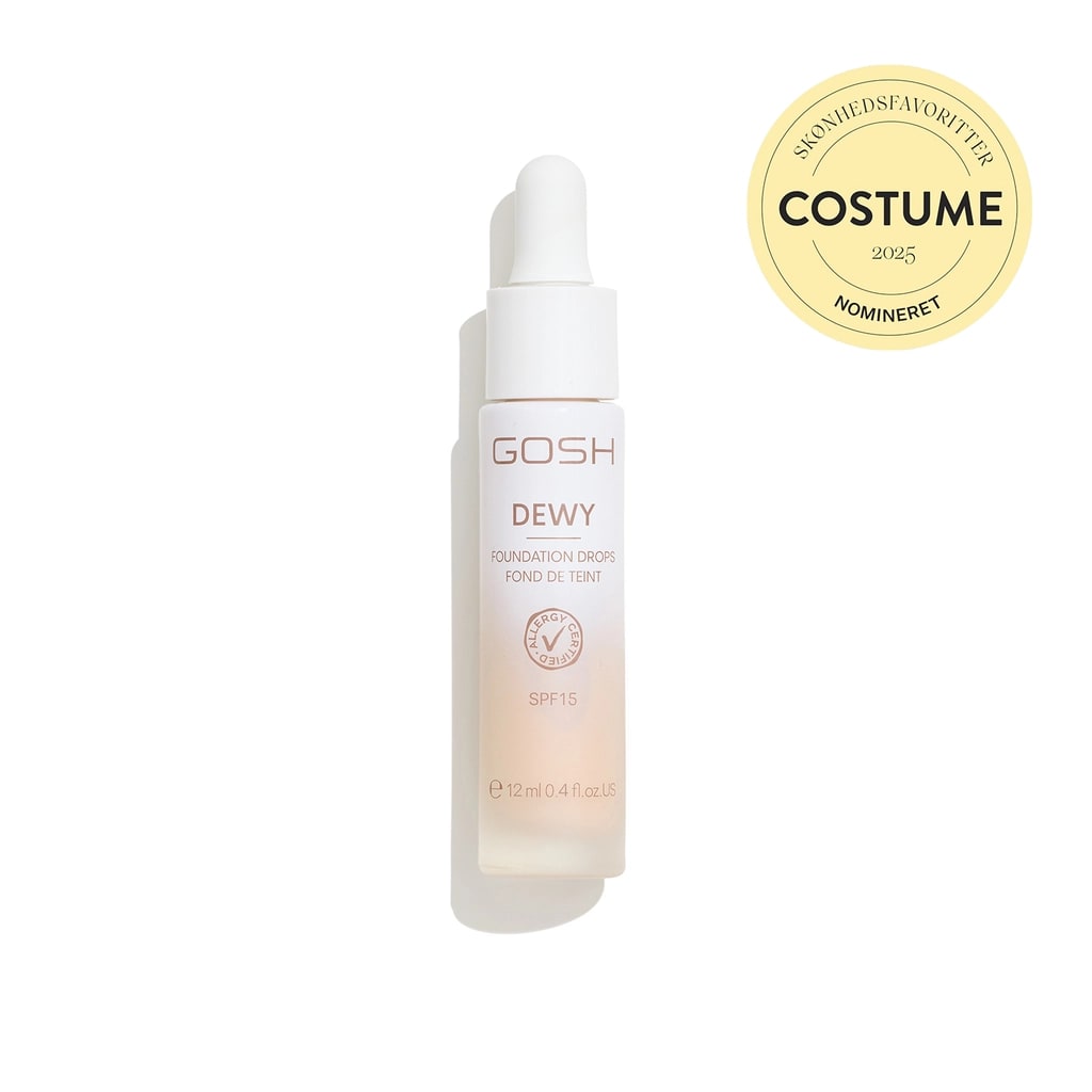 Gosh Dewy Fondöten 002 Porcelain