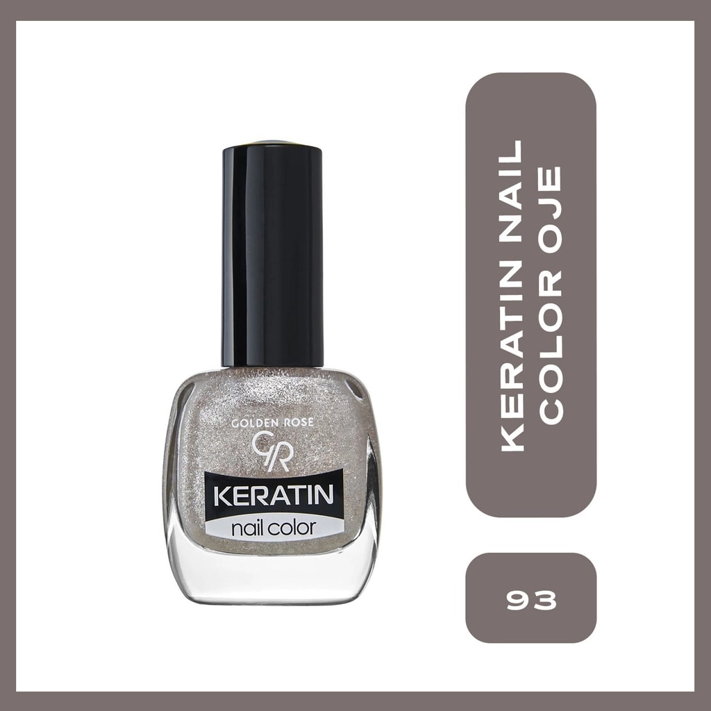 Golden Rose Keratin Nail Color Oje No: 93