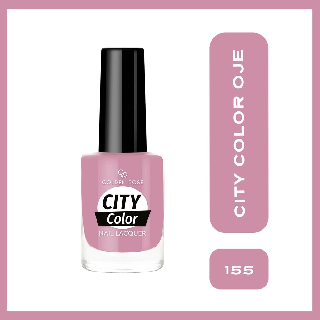 Golden Rose City Color Nail Lacquer Oje 155
