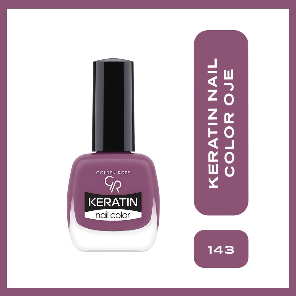 Golden Rose Keratin Nail Color Oje No: 143