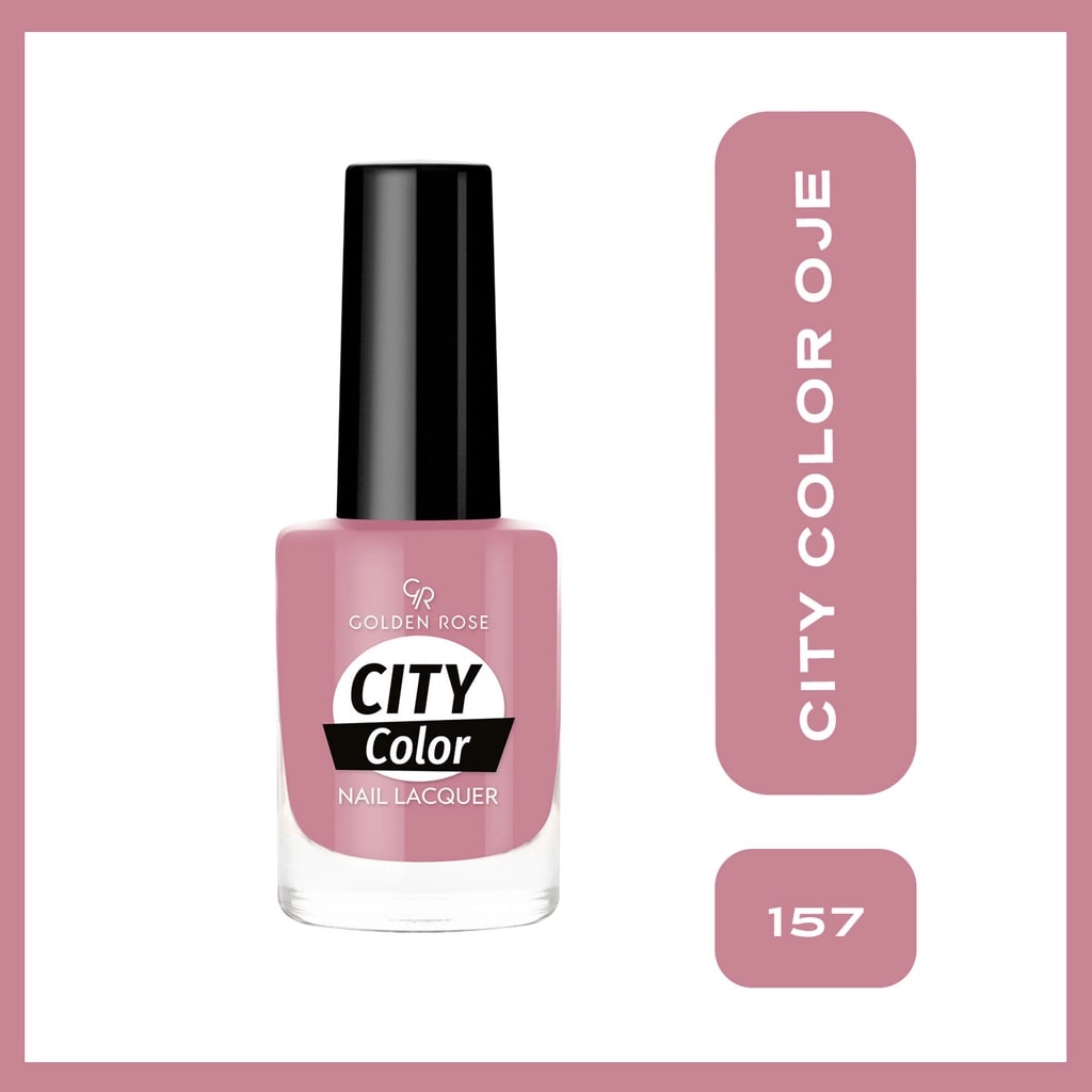 Golden Rose City Color Nail Lacquer Oje 157