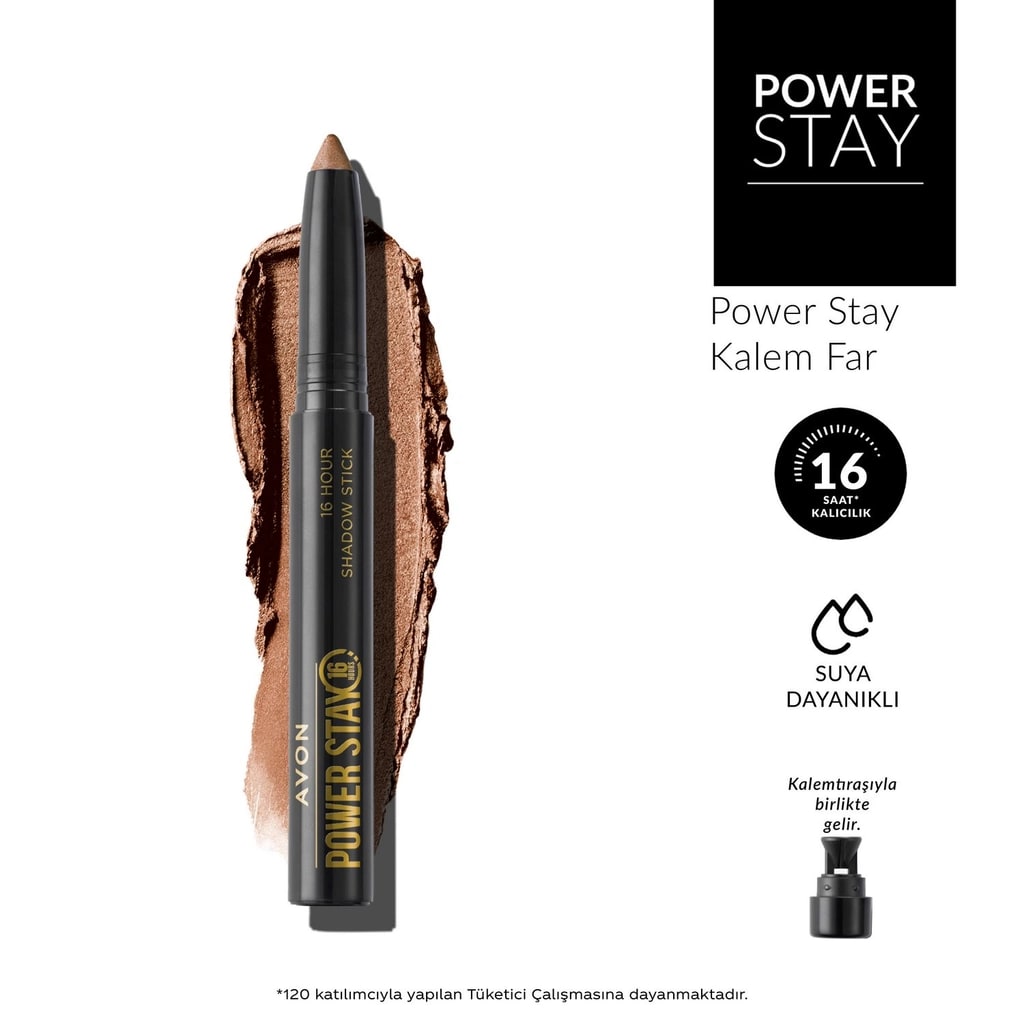 Avon Power Stay Stik Göz Farı Bronze Sugar