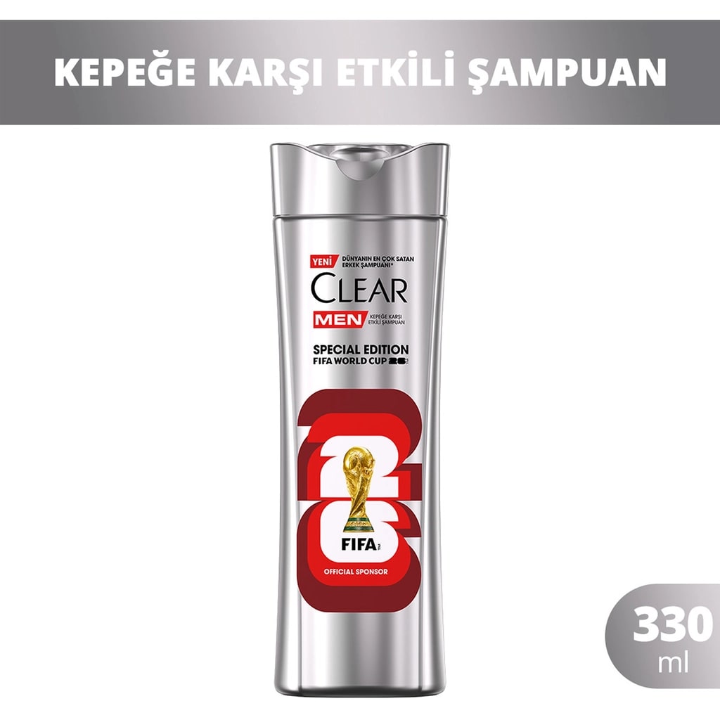 Clear Men Special Edition FIFA World Cup Kepeğe Karşı Etkili Şampuan