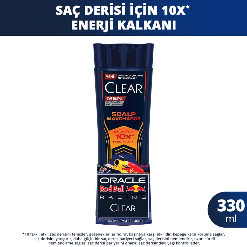 Clear Men Scalp Maxcharge Kepeğe Karşı Etkili Şampuan
