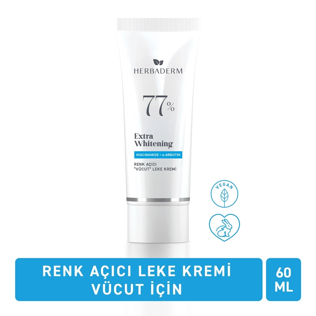 Herbaderm %77 Leke Azaltıcı Vücut Kremi