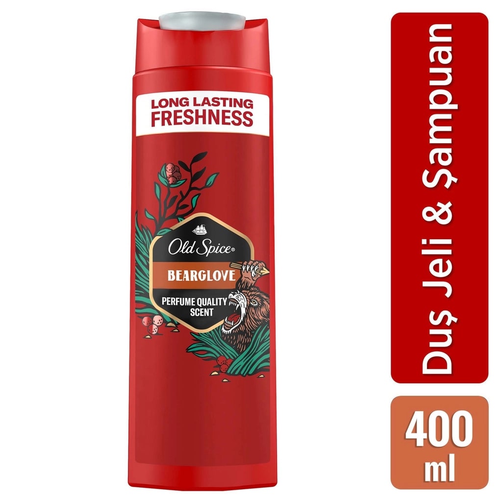 Old Spice Bearglove Erkek Duş Jeli & Şampuan 400 ml