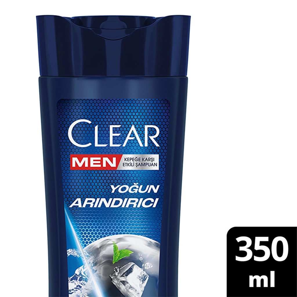 Clear Men Kepeğe Karşı Etkili Şampuan Yoğun Arındırıcı Kömür İle