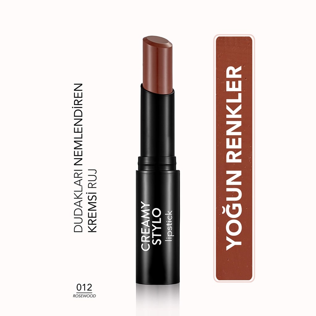 Flormar Creamy Stylo Nemlendirici Etkili Ruj 012 Rosewood