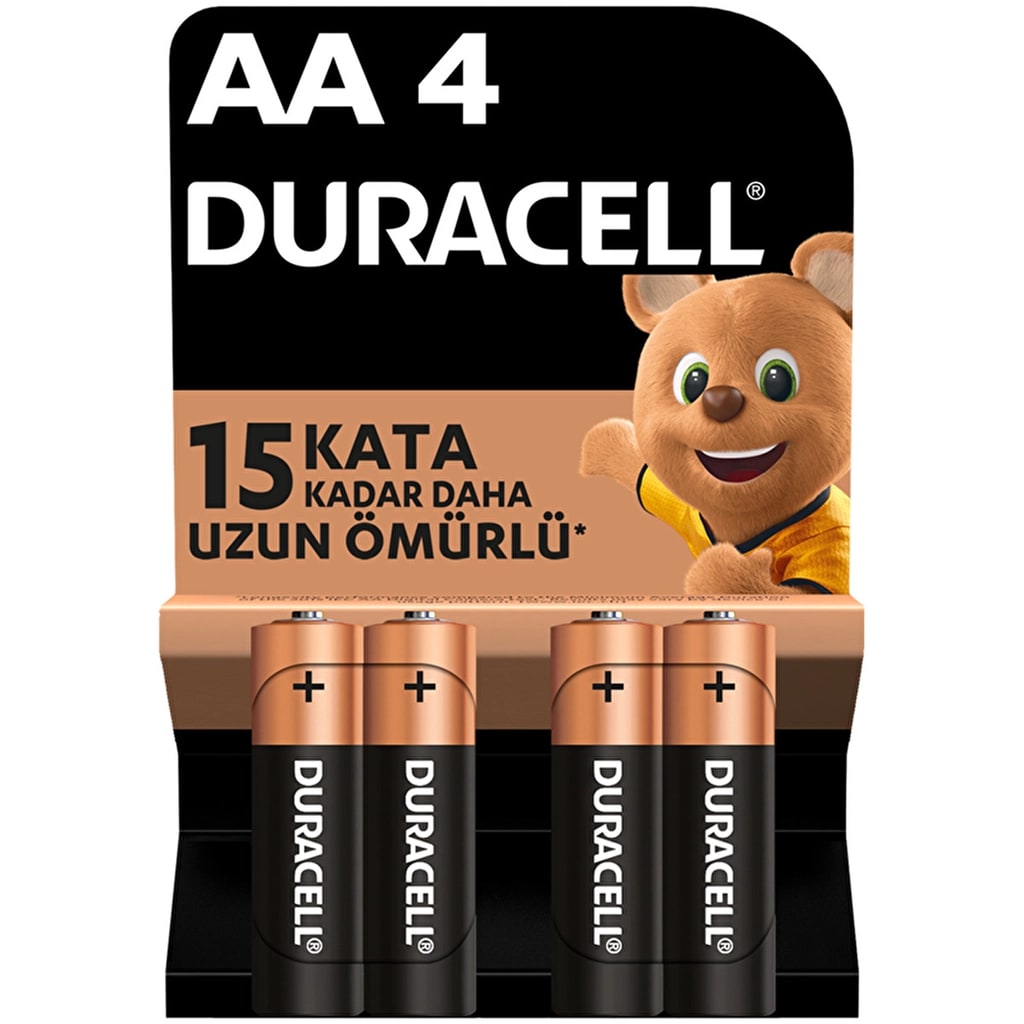 Duracell Basic Kalem Pil 4'lü AA
