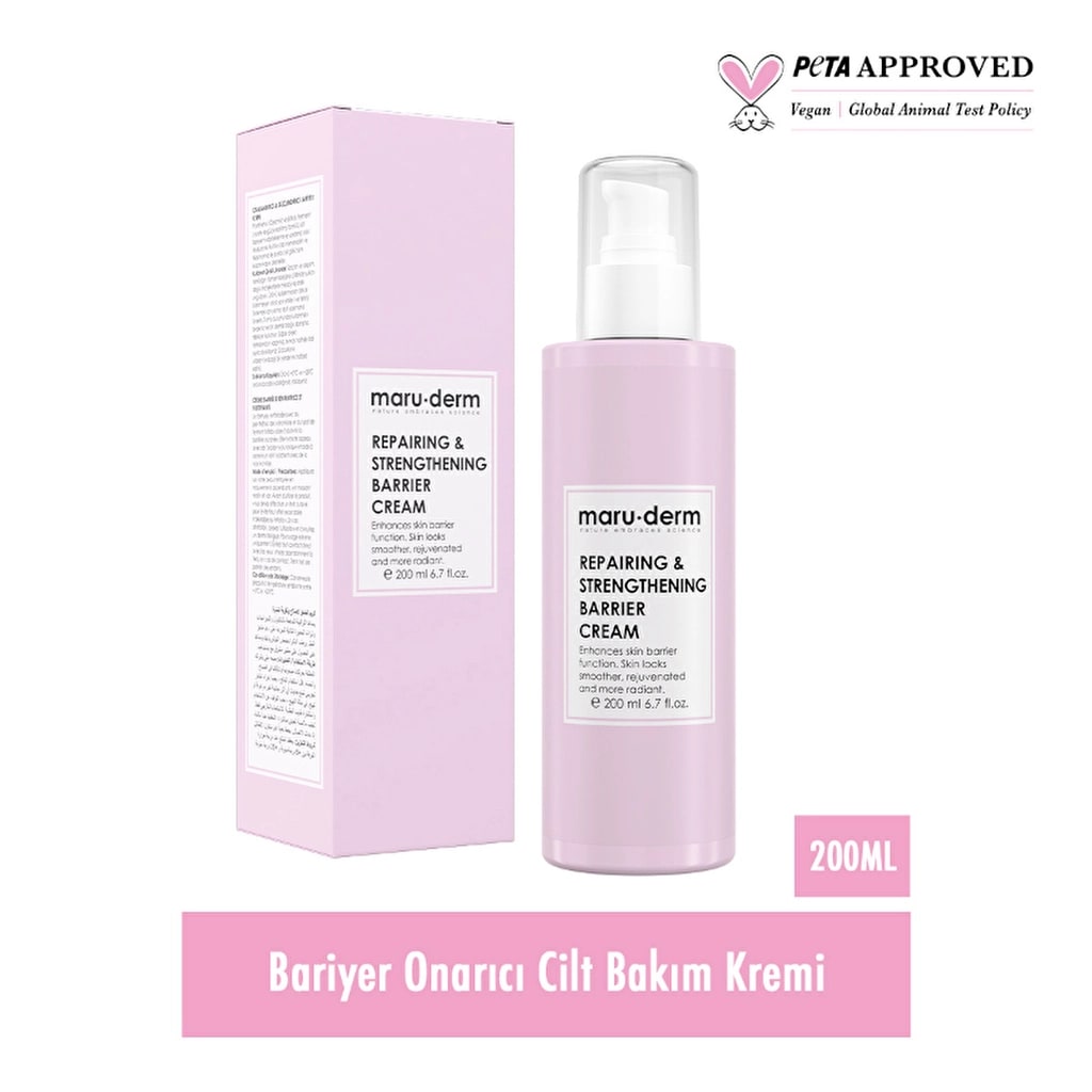 Maruderm Bariyer Onarıcı & Güçlendirici Ceramide Cilt Bakım Kremi 200 ml