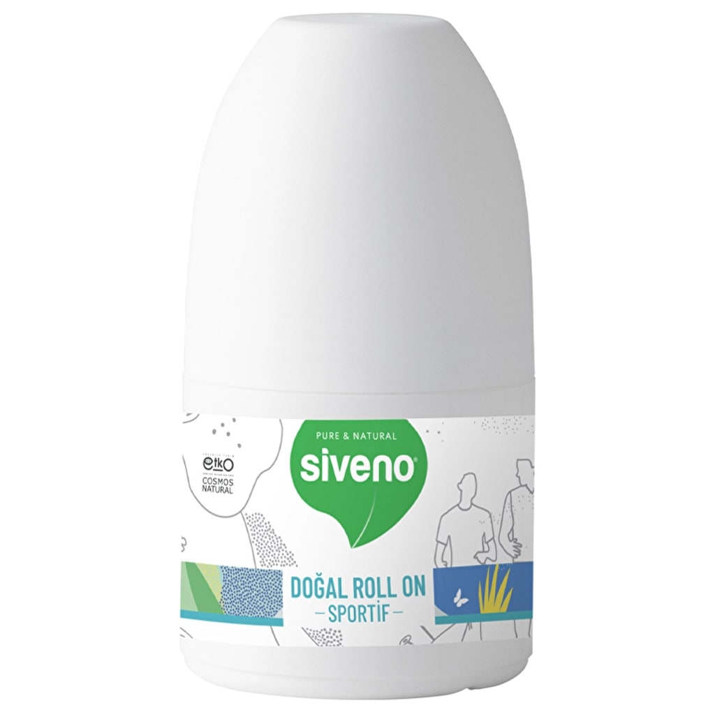 Siveno Doğal Sportive Deodorant Roll-On 50 ml