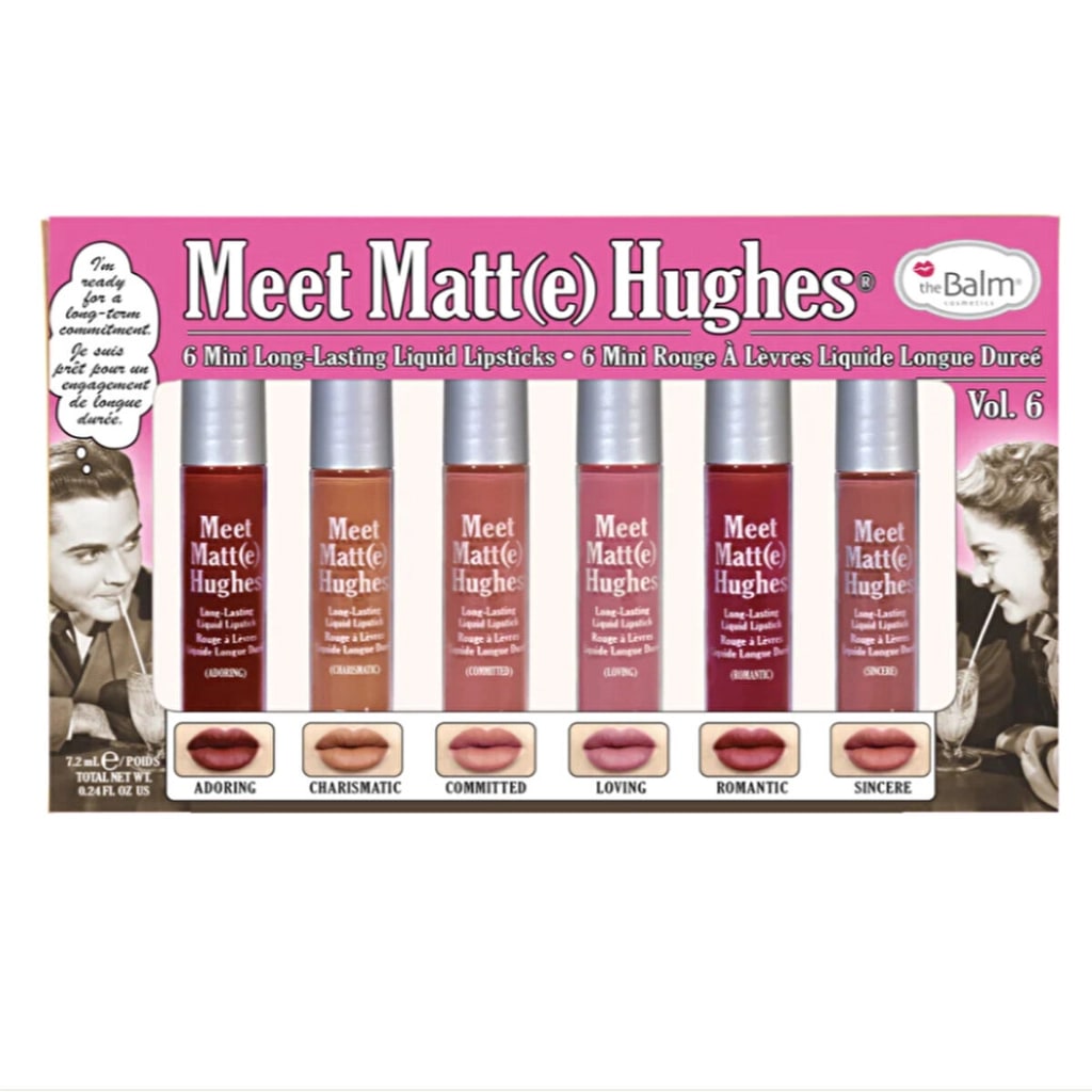 theBalm Meet Matte Hughes 6'lı Ruj Seti 6