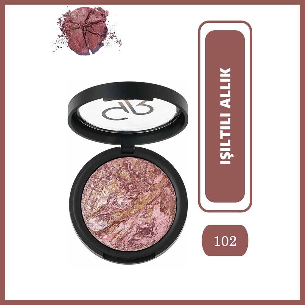 Golden Rose Baked Stardust Allık No:102