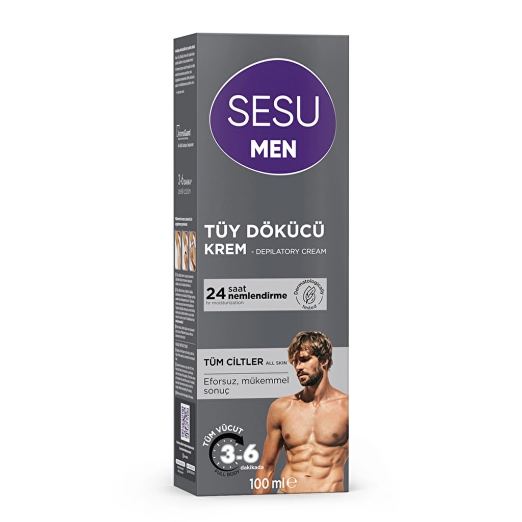 Sesu Tüy Dökücü Krem For Men